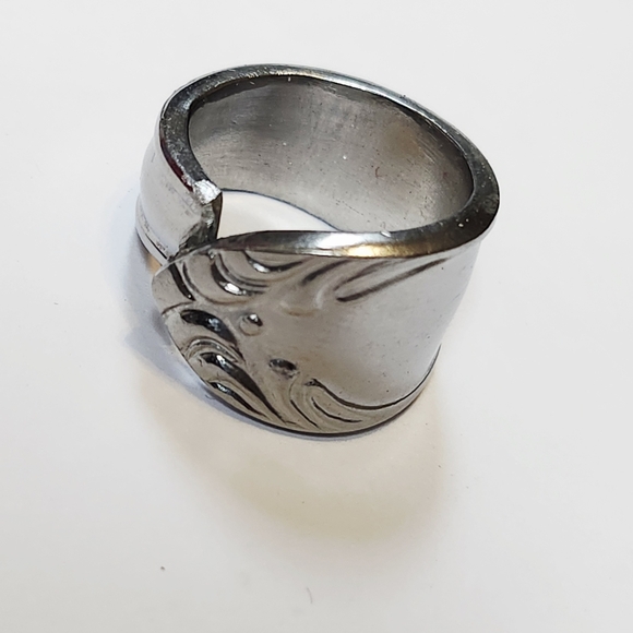 Handmade Jewelry - Size 7 Handmade Spoon Ring